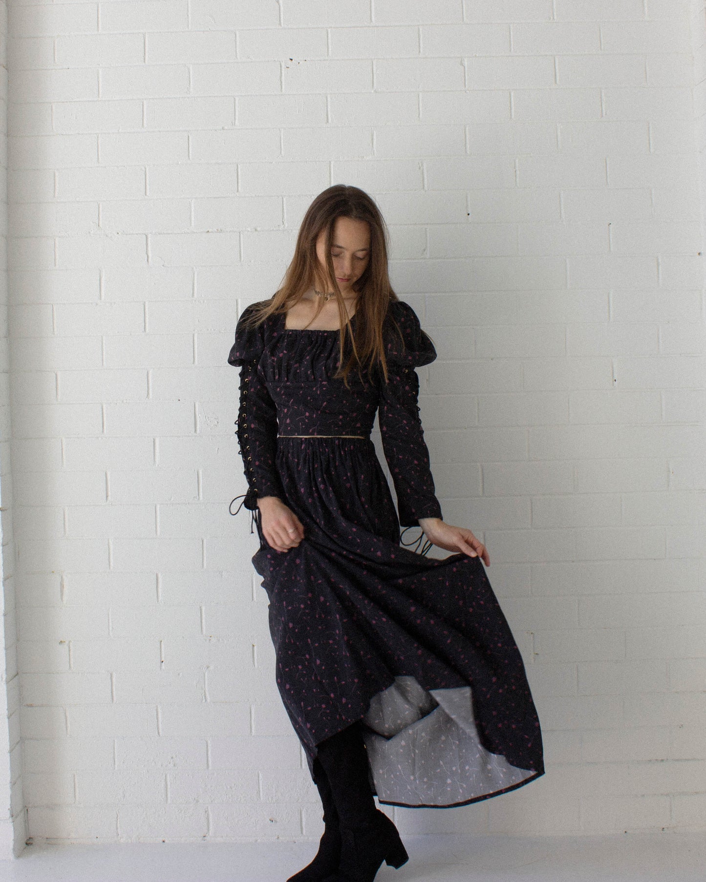 Spirit Maxi skirt in Rose