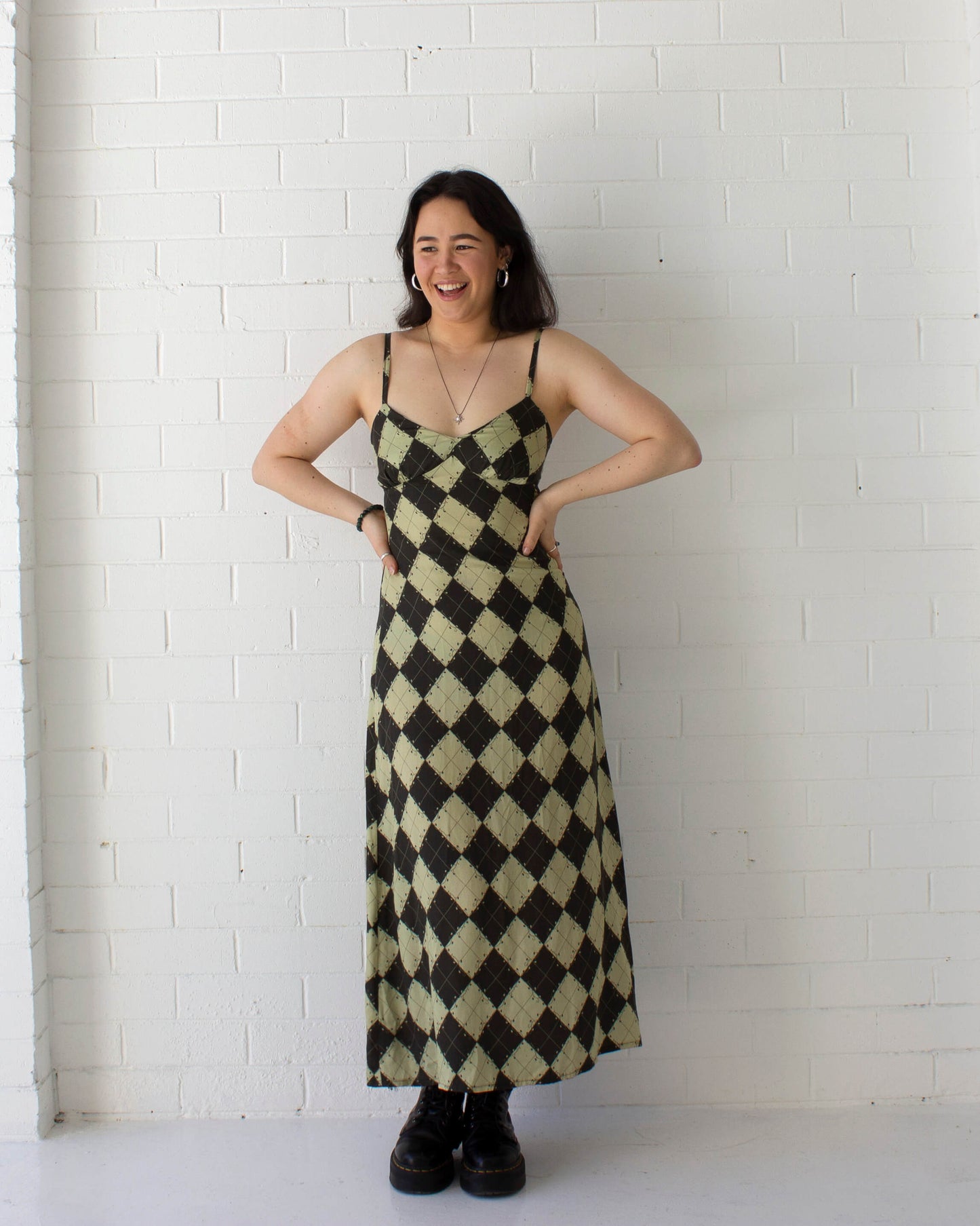 Gillian Maxi Dress in Castle