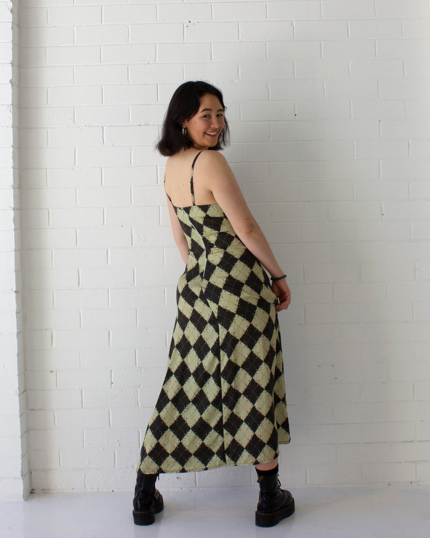 Gillian Maxi Dress in Castle