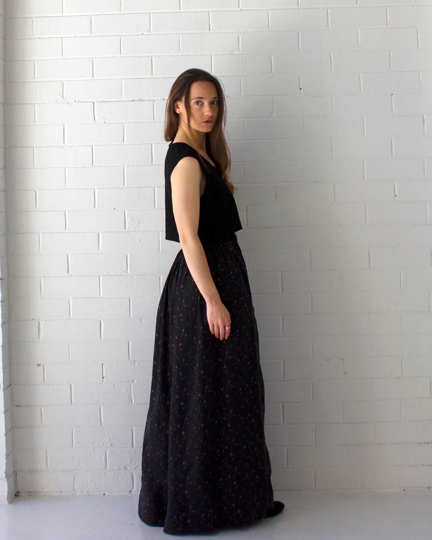 Spirit Maxi skirt in Rose