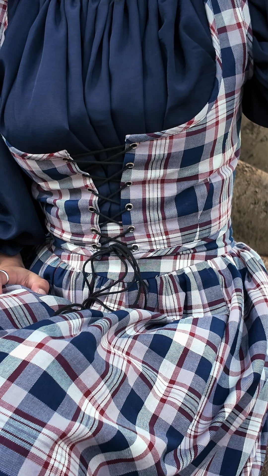 Scarlet Stay | Plum Plaid