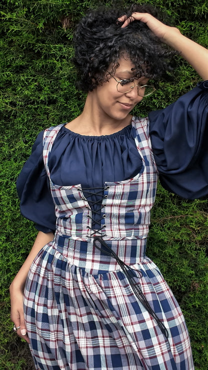 Scarlet Stay | Plum Plaid