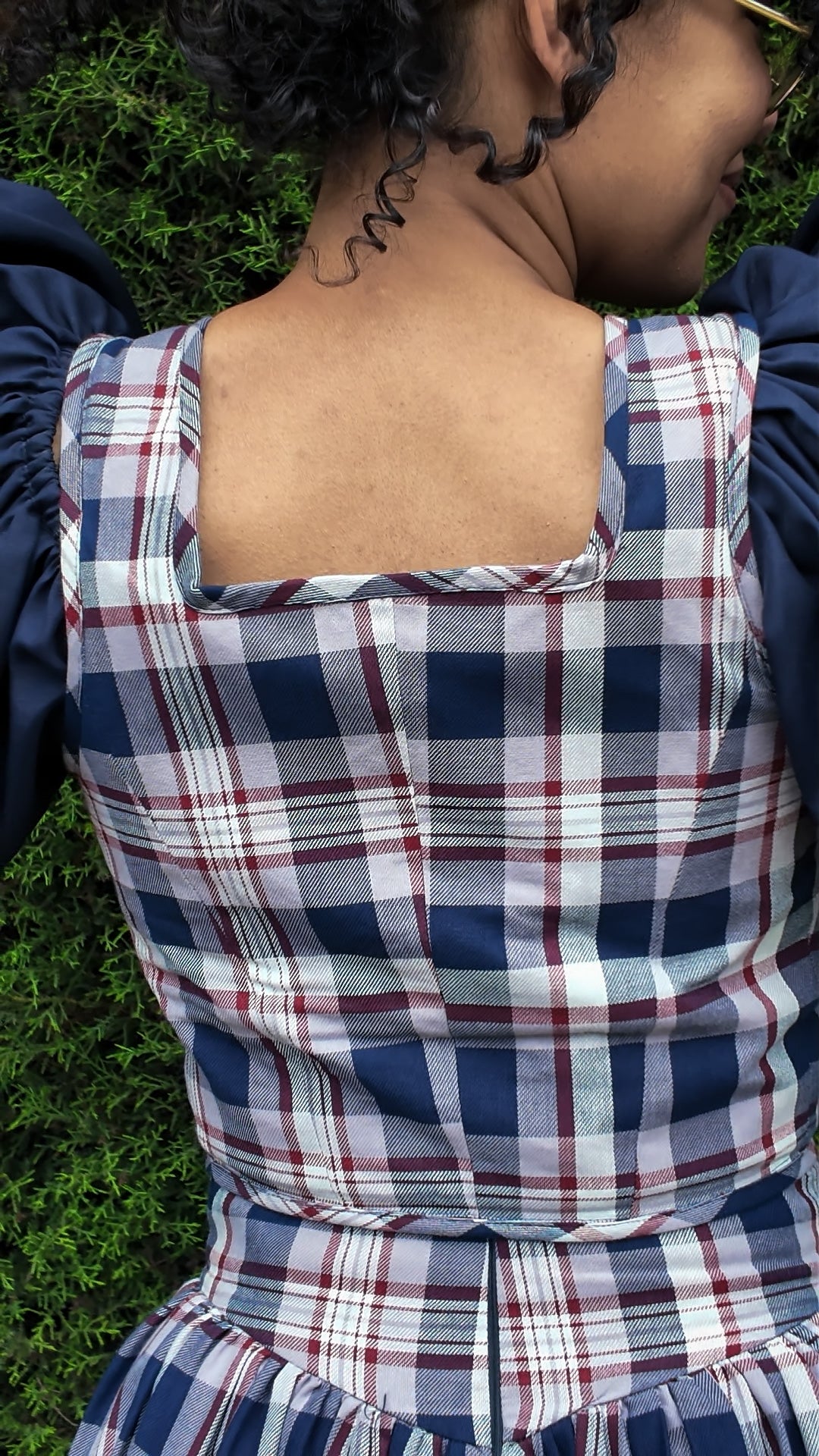 Scarlet Stay | Plum Plaid