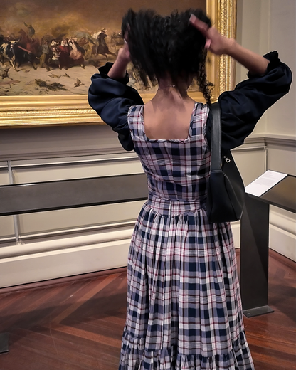 Scarlet Stay | Plum Plaid