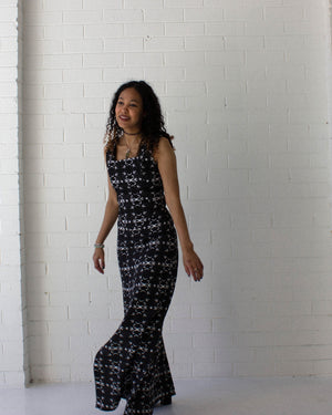 Crescent Corset in Nyx